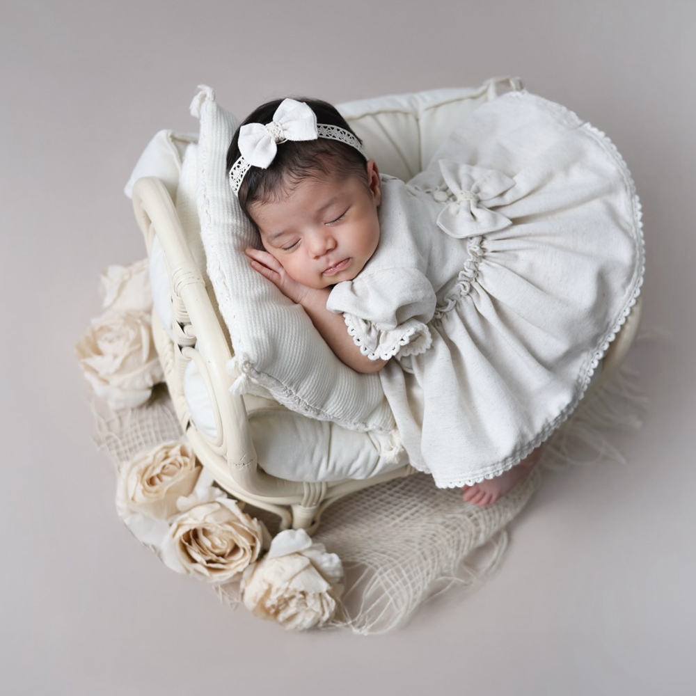 Baby Clothing Brand - ملابس تصوير المواليد الجدد، رومبير دانتيل