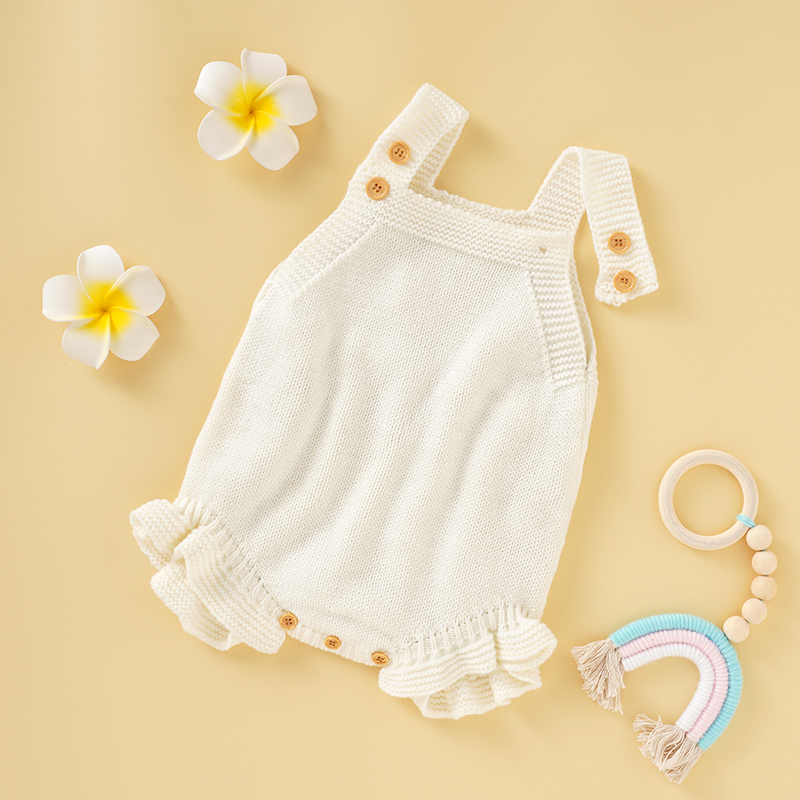Baby Clothing Brand - طفل ارتداءها محبوك الرضع فتاة بذلة
