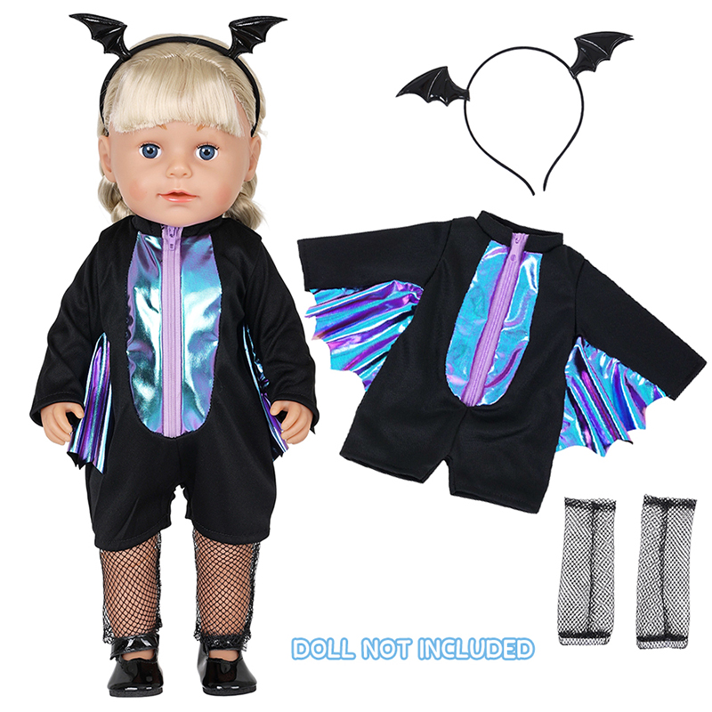 Baby Clothing Us - مجموعة ملابس للدمى مقاس 16-18 بوصة،