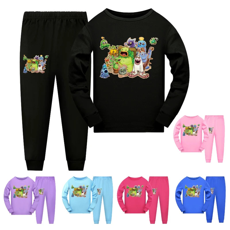 Toddler Legging Set - ملابس الأولاد التأثيرية للهالوين بلدي الغناء
