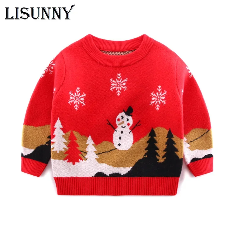 Baby Clothing Jumper - 2025 الخريف الشتاء طفل عيد الميلاد