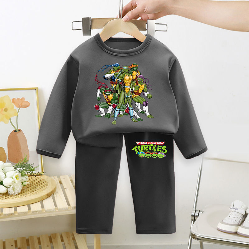 Baby Clothing Us - بيجامة أطفال على شكل سلاحف النينجا