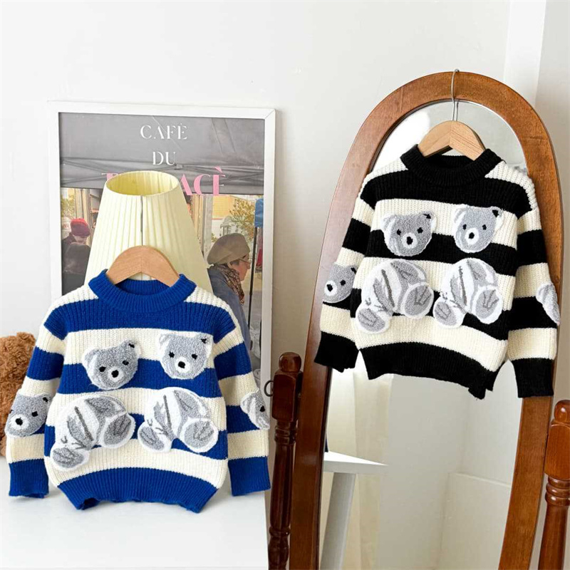Baby Clothing Jumper - الأطفال البلوزات الدافئة الفتيان الفتيات الشتاء