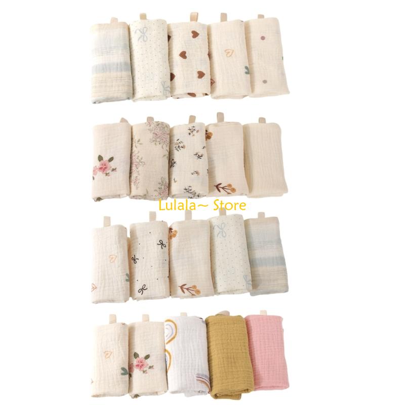 مجموعة Y4QA مكونة من 5 قطع من  - مراجعة Printed Bibs Pack وسعره