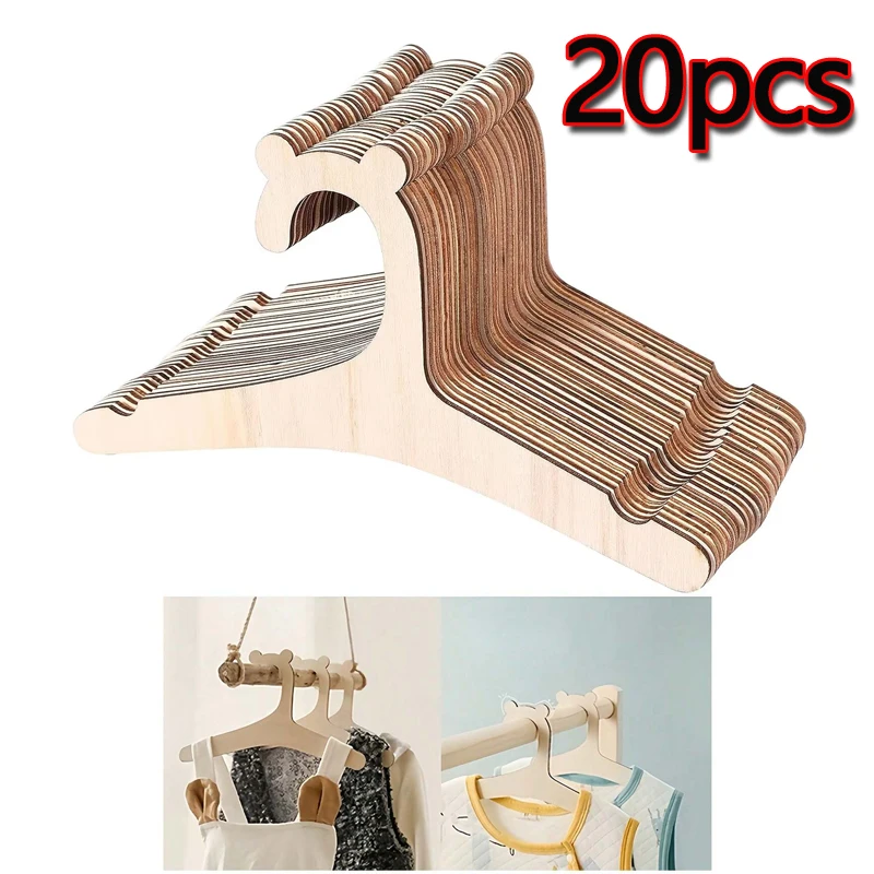 حامل ملابس أطفال خشبي بتصميم د - مراجعة Baby Clothing Hangers وسعره