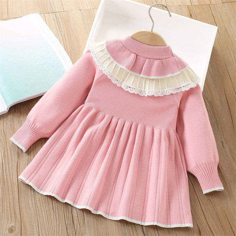 طفل الفتيات فستان محبوك الأطفا - مراجعة Baby Clothing Jumper وسعره