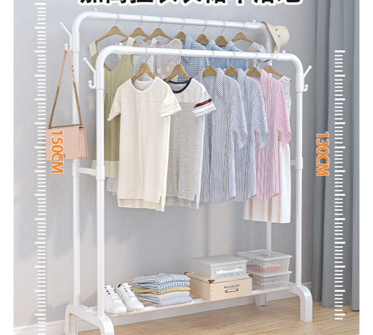 رف تعليق ملابس من الأرض إلى ال - مراجعة Baby Clothing Rack وسعره