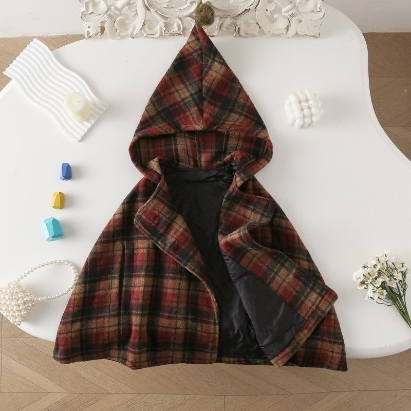 معطف كاب منقوش للفتيات، معطف أ - مراجعة Baby Clothing Winter وسعره