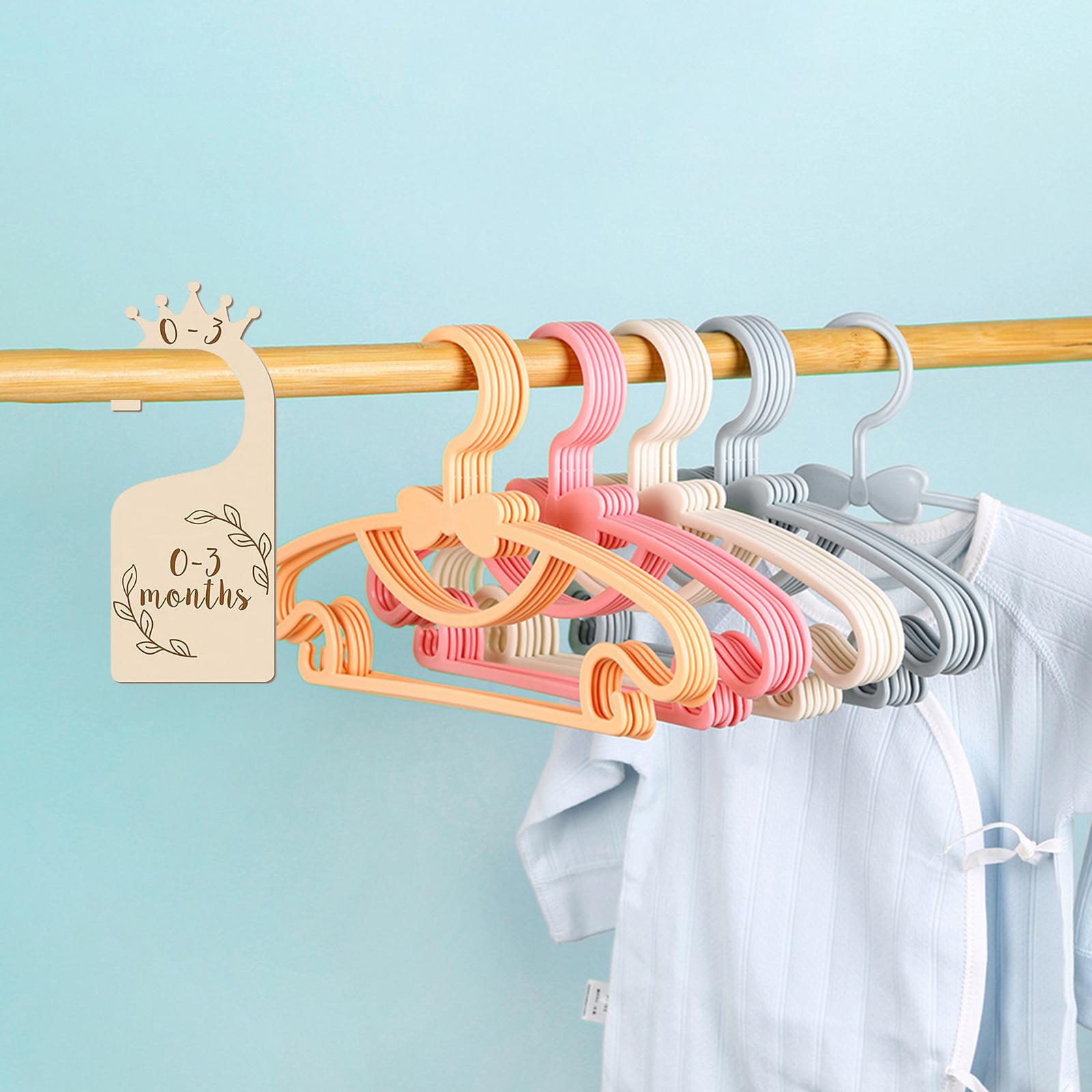 فواصل خشبية لخزانة الأطفال، مج - مراجعة Baby Clothing Hangers وسعره