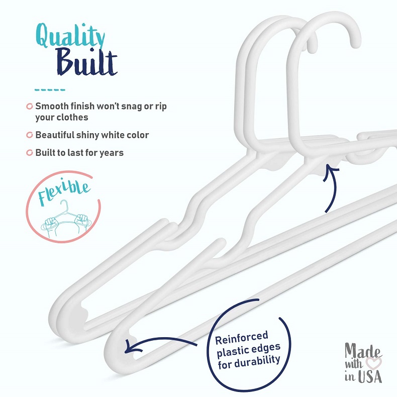 مجموعة من 20 - شماعات بلاستيكي - مراجعة Baby Clothing Hangers وسعره