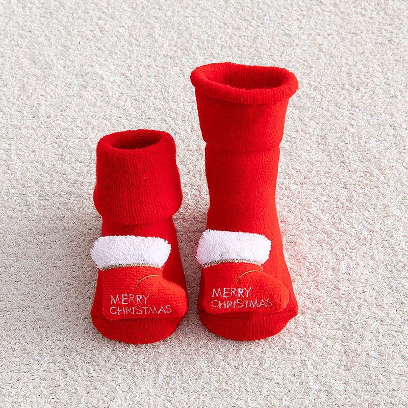طفل عيد الميلاد الجوارب حديثي  - مراجعة Baby Clothing Winter وسعره