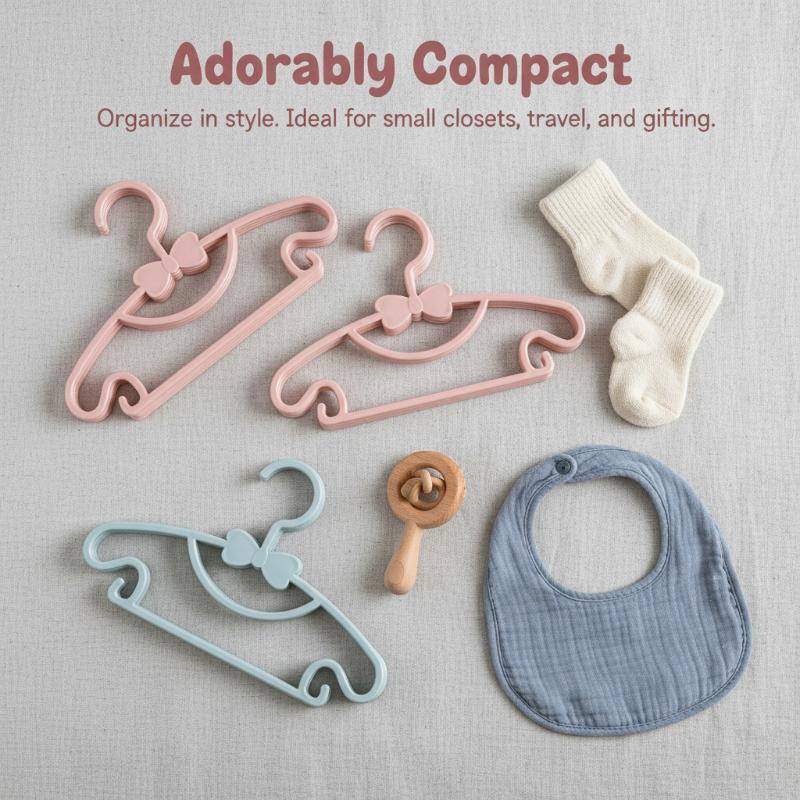 مجموعة من 12 قطعة من شماعات مل - مراجعة Baby Clothing Hangers وسعره