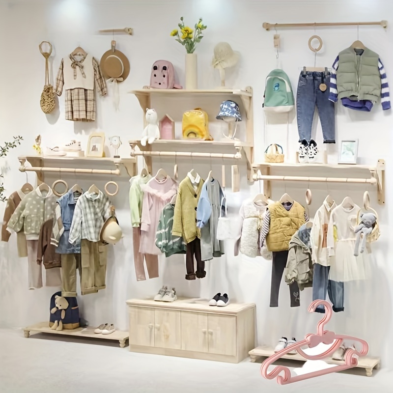 10 قطع من شماعات الأطفال، شماع - مراجعة Baby Clothing Hangers وسعره