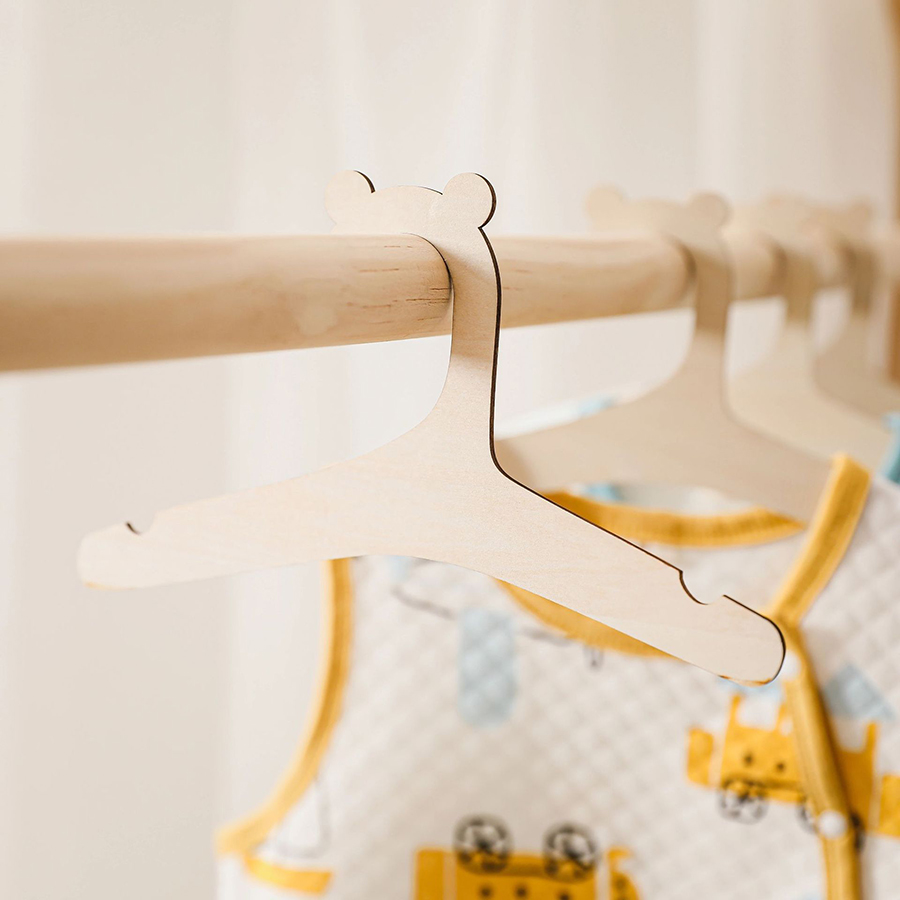10 قطعة/المجموعة الطفل الإبداع - مراجعة Baby Clothing Rack وسعره
