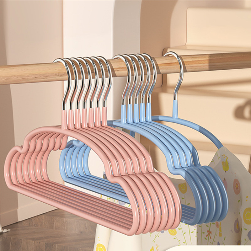 10 قطع جديدة من رفوف ملابس الأ - مراجعة Baby Clothing Hangers وسعره