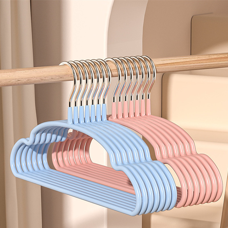 10 قطع جديدة من رفوف ملابس الأ - مراجعة Baby Clothing Hangers وسعره