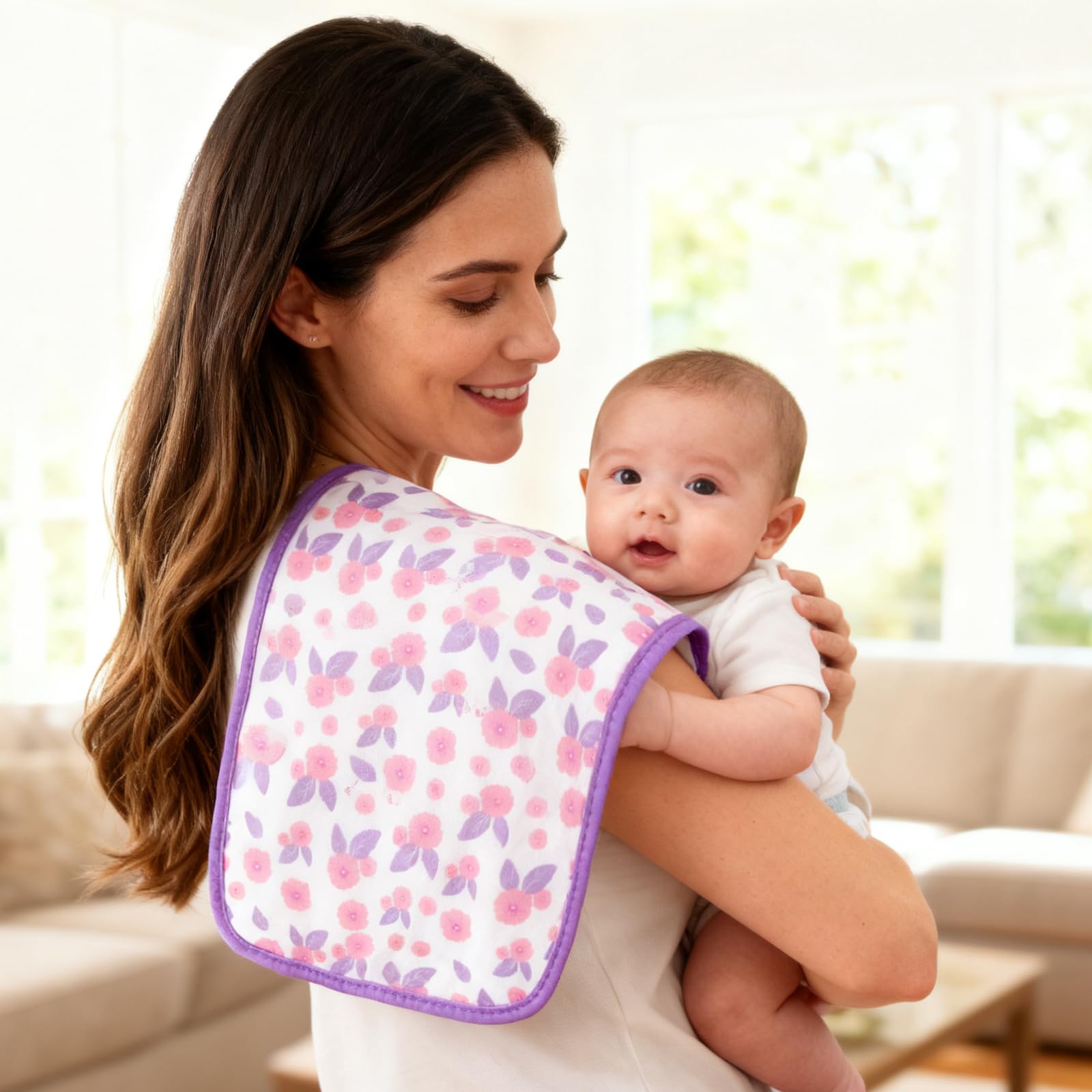 بينوكسين - مجموعة من 8 قطع من  - مراجعة Printed Bibs Pack وسعره