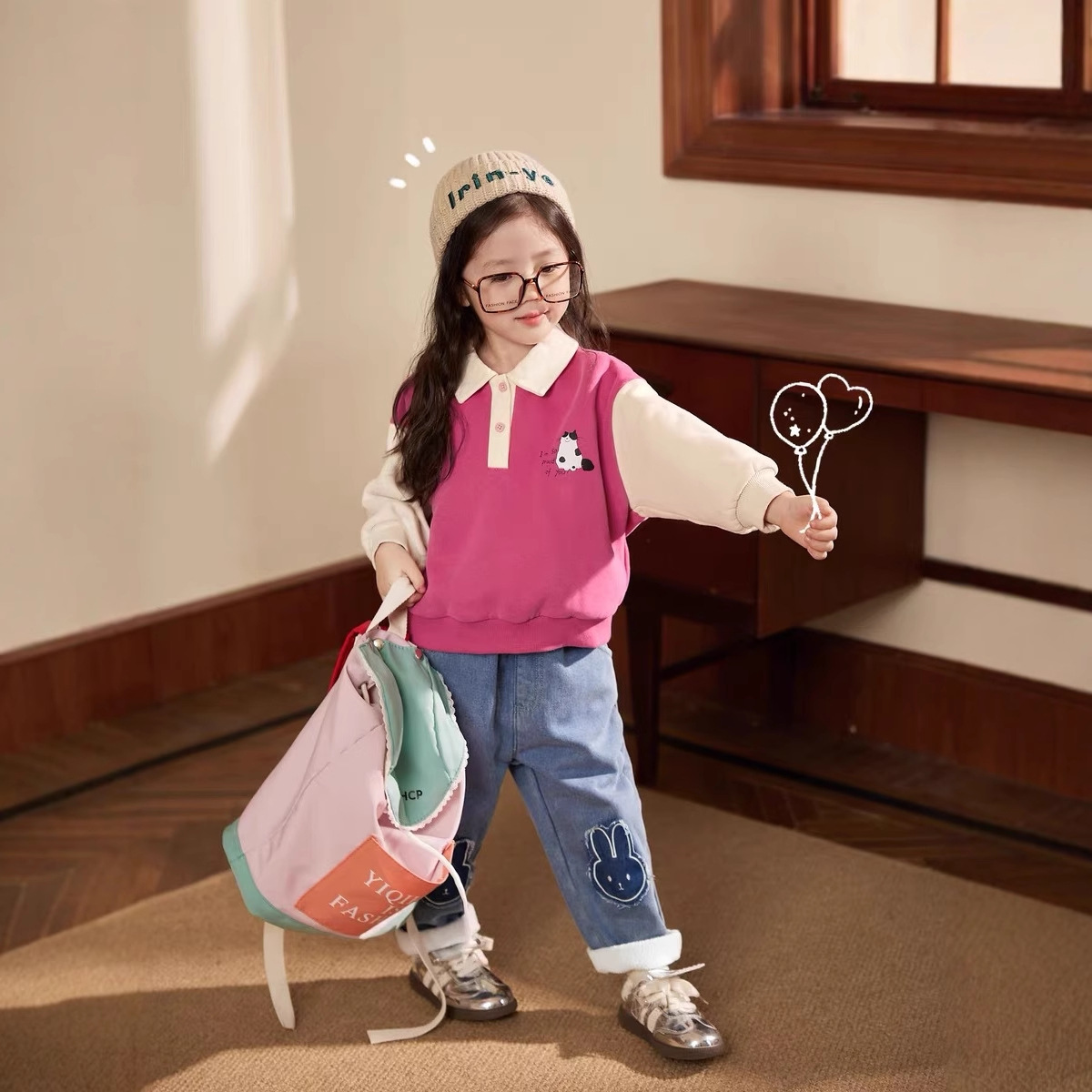 كريم ملابس المنزل طفل بولو طوق - مراجعة Baby Clothing Winter وسعره