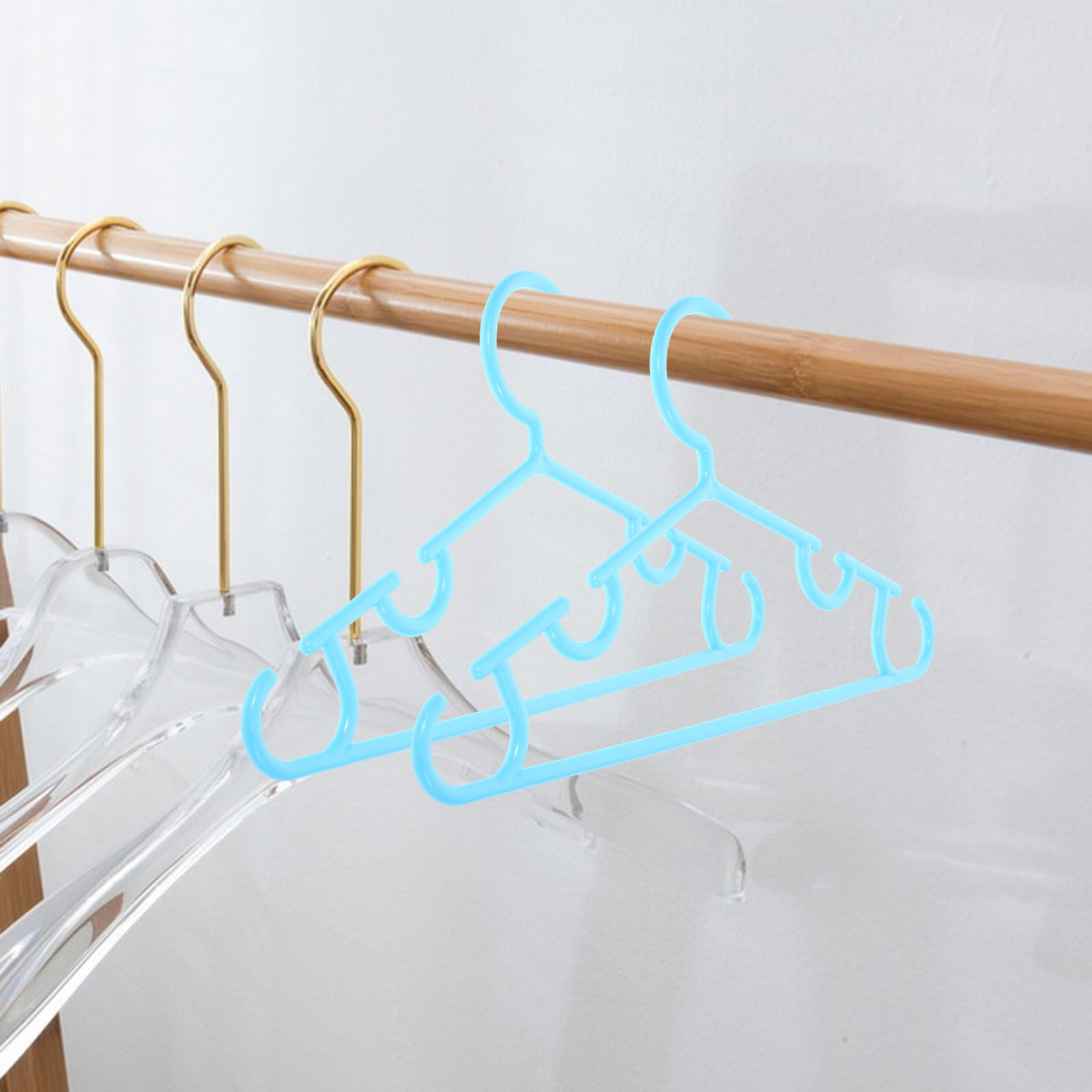 10 قطع من علاقات الملابس البلا - مراجعة Baby Clothing Hangers وسعره