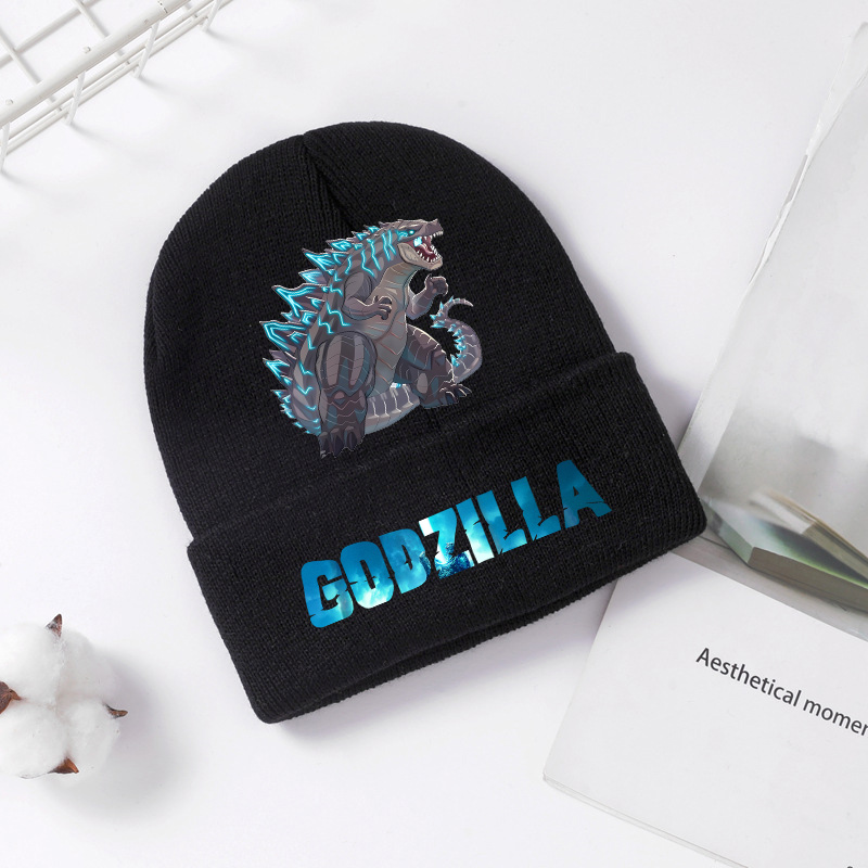 Godzilla محبوك قبعة الشتاء الر - مراجعة Baby Clothing Model وسعره