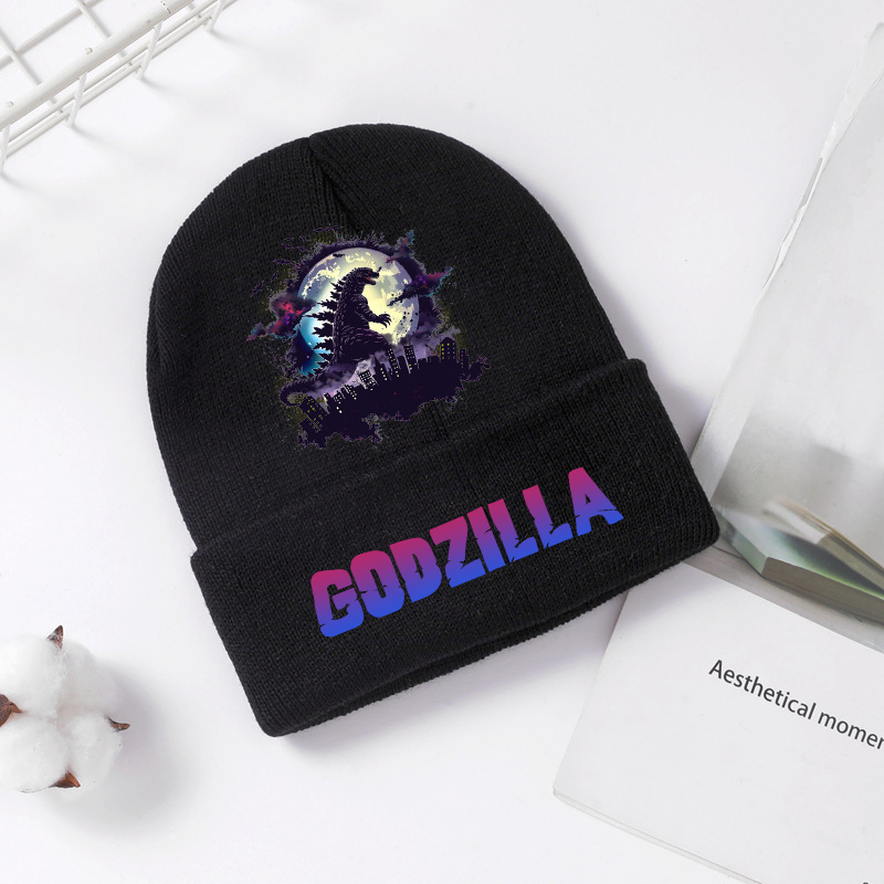 Godzilla محبوك قبعة الشتاء الر - مراجعة Baby Clothing Model وسعره