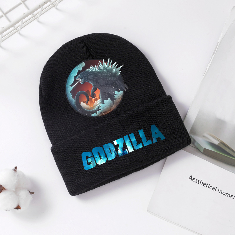 Godzilla محبوك قبعة الشتاء الر - مراجعة Baby Clothing Model وسعره
