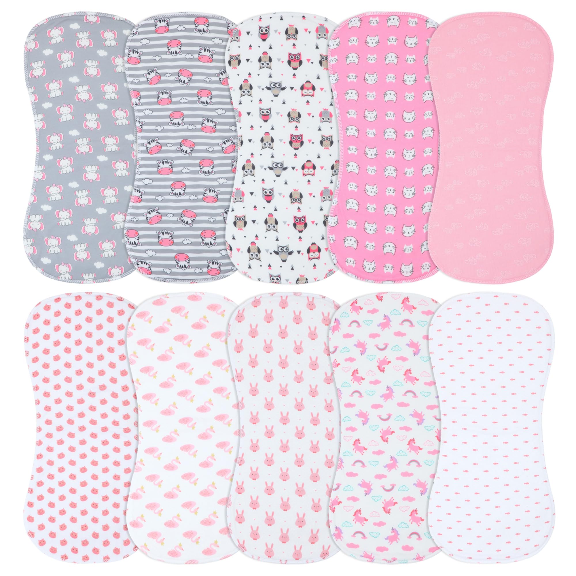 بينوكسين - عبوة من 10 قطع من أ - مراجعة Printed Bibs Pack وسعره