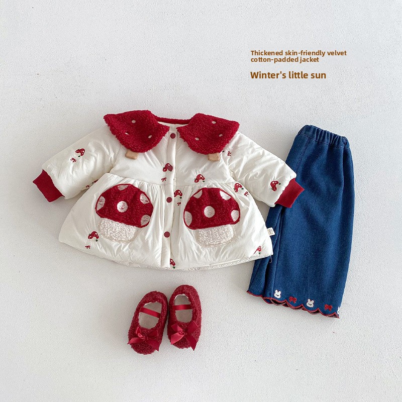 ملابس الفتيات السنة الغربية ال - مراجعة Baby Clothing Winter وسعره