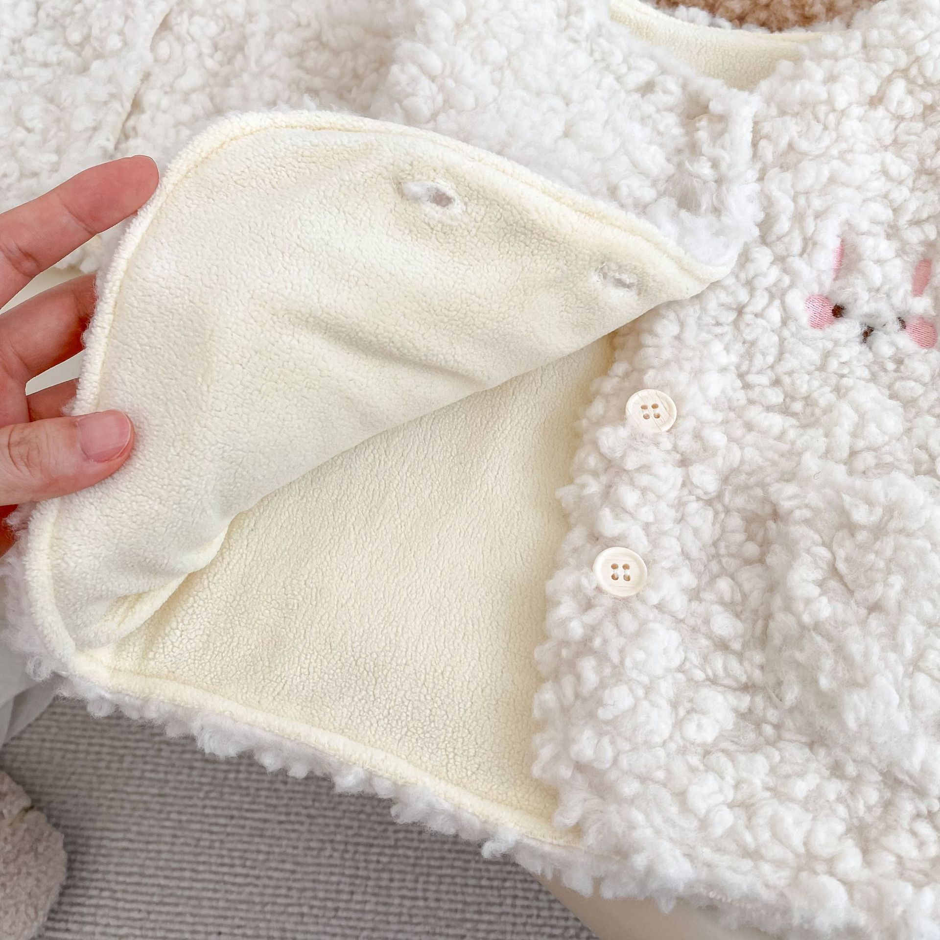 طفل سترة سميكة معطف سترة مبطنة - مراجعة Baby Clothing Model وسعره