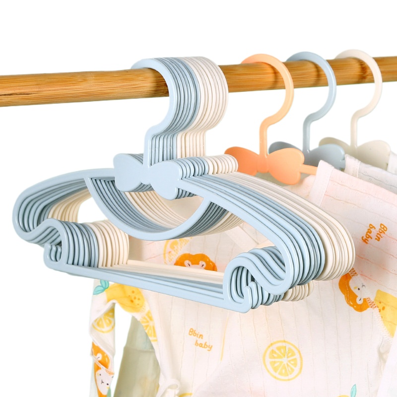 5-50 قطعة شماعات الطفل البلاست - مراجعة Baby Clothing Hangers وسعره